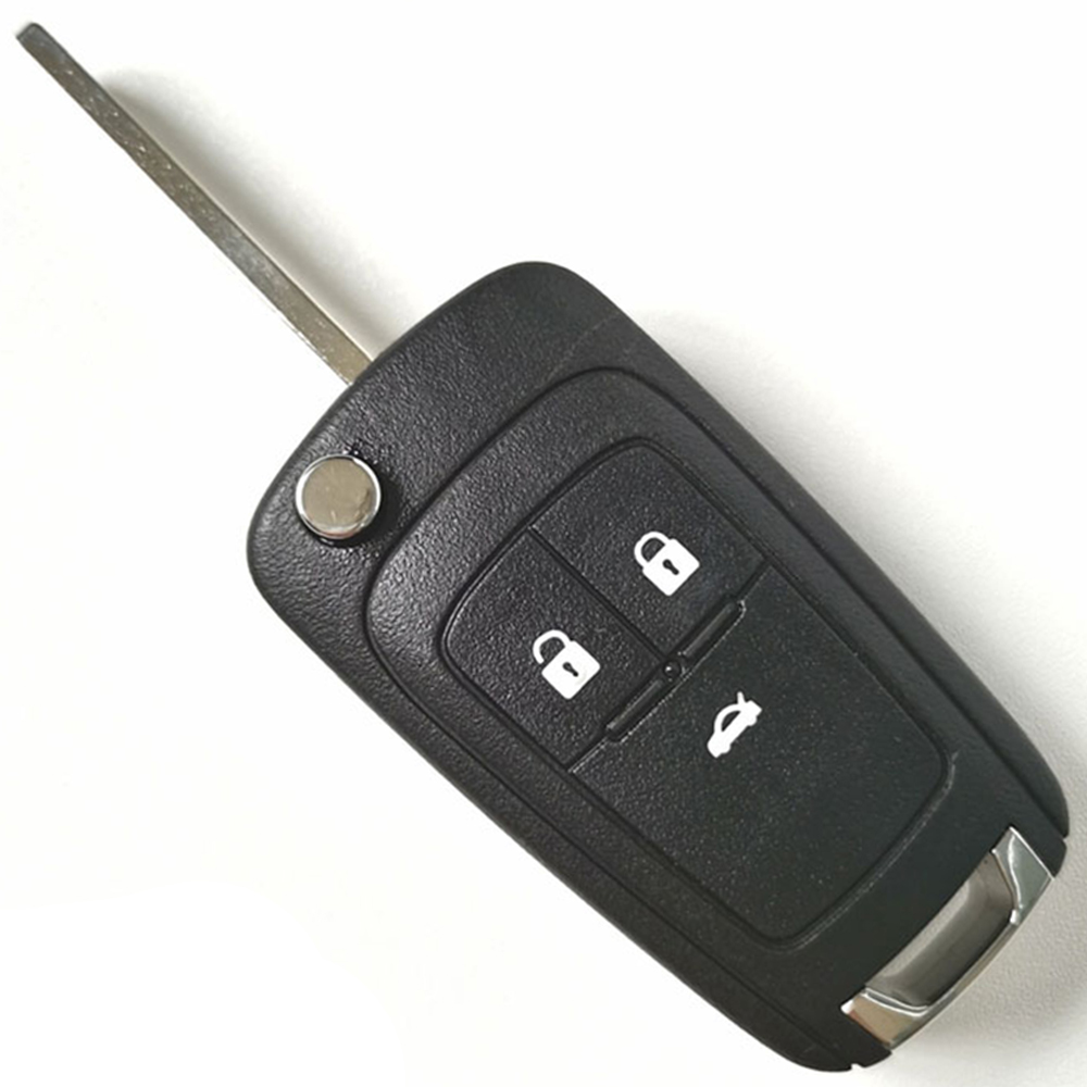 3 Buttons 315 Mhz Flip Remote Key for Buick Without Proximity