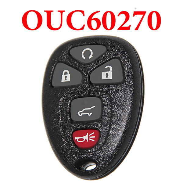 Keyless Entry Remote for 2007-2017 GMC Chevrolet Buick  Cadillac / OUC60270 OUC60221