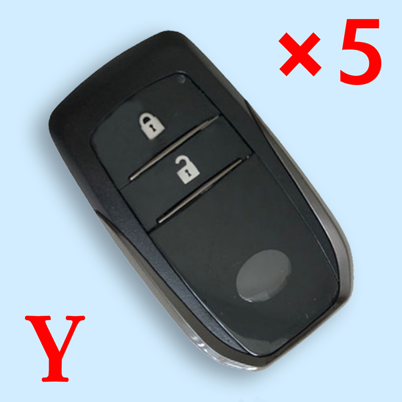 Transponder Key Shell for Toyota - Pack of 5