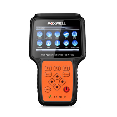Foxwell NT650 OBD2 Automotive Scanner Support ABS Airbag SAS EPB DPF Oil Service Reset