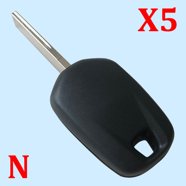 Transponder key shell for Citroen Elysee  5pcs