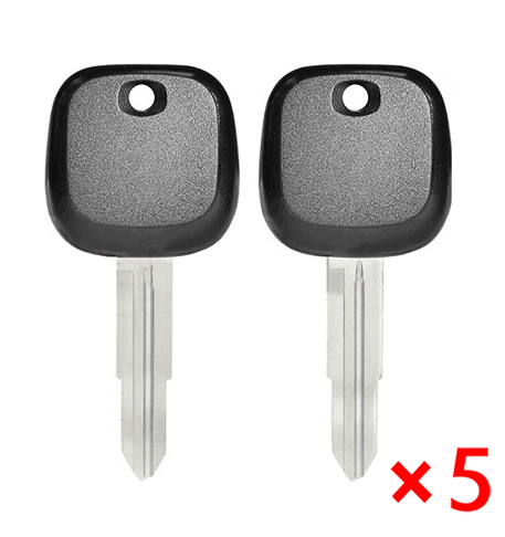 Transponder Key Shell Or With 4C Chip for Daihatsu DH5R Blade - pack of 5 