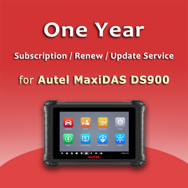 Autel One Year Update Service for Autel MaxiDAS DS900