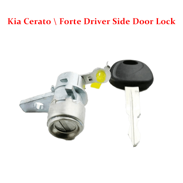 Driver Side Door Lock Cylinder for Kia Cerato Forte / Coded
