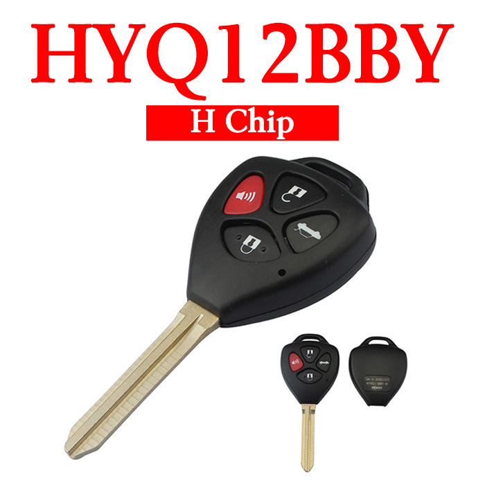 Original 2+1 Buttons 315 MHz Remote Head Key for Toyota RAV4 Sport 2007-2009 - PN: 89070-42670 HYQ12BBY ( Without Chip)
