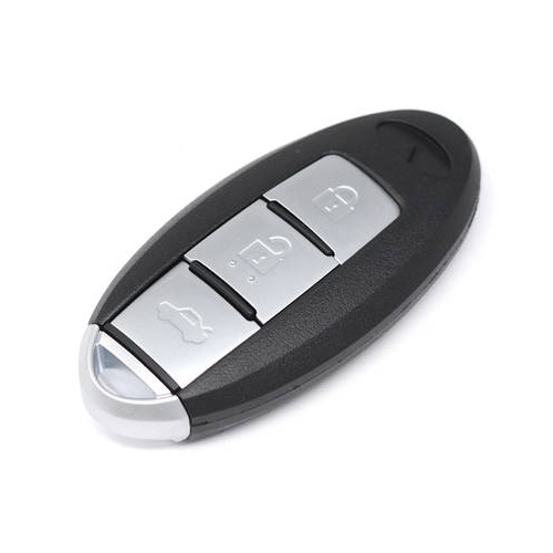 3 Button Smart Key Shell Left Battery Type for Infiniti (5 pcs)