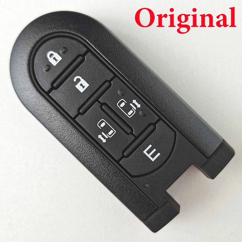 Original 5 Buttons Virgin Smart Key for Toyota 