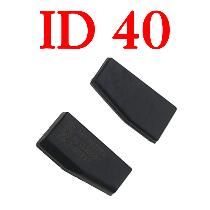 TP09 T12 ID40 Transponder Chip Remote Car Key Chip ID 40 Phillip-s Crypto Carbon ID40 Chip for Vauxhall Opel