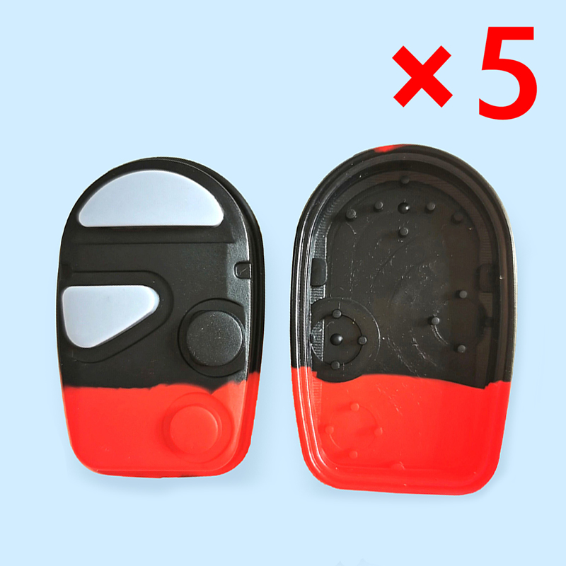 4 buttons Key Rubber Pad for Nissan - Pack of 5