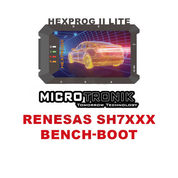 Microtronik - Hexprog II Lite - License for Renesas SH7xxx Bench-Boot