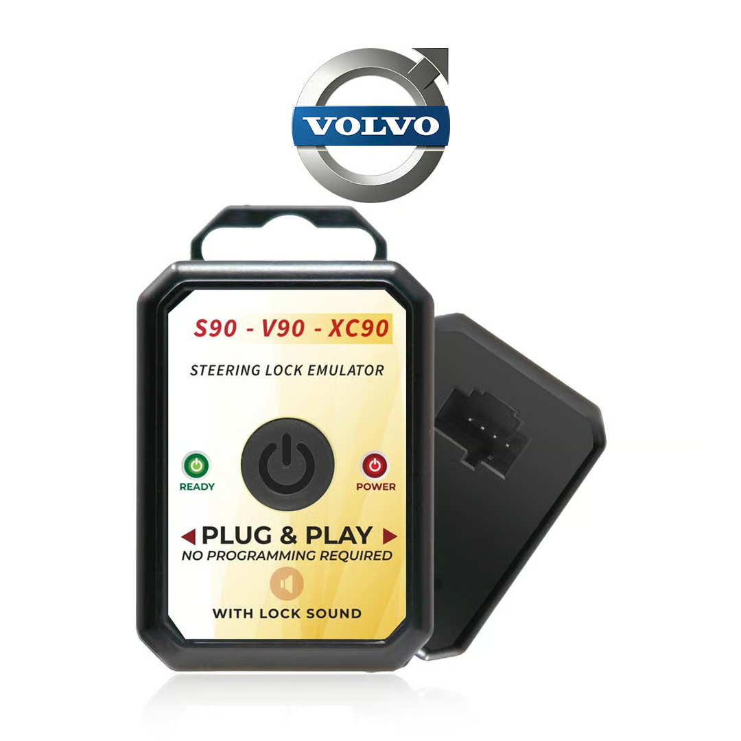 Steering Lock Emulator Simulator  for Volvo S90 V90 XC90 - with Lock Sound