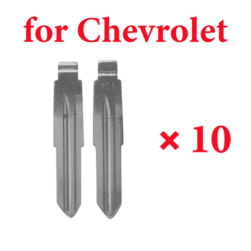 #105 Key Blade for New Chevrolet Epica  -  Pack of 10