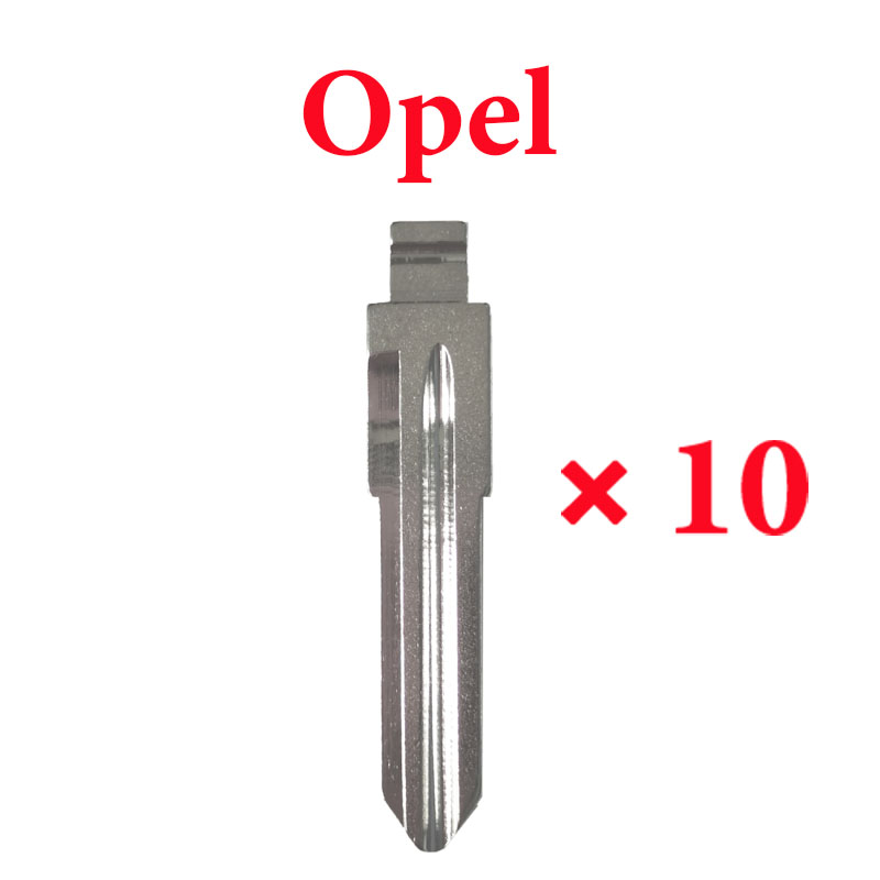 Key Blade 80# YM28 Right Slot for Opel - Pack of 10 