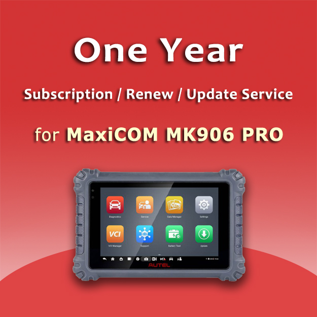 Autel MaxiCOM MK906 PRO One Year Update Service