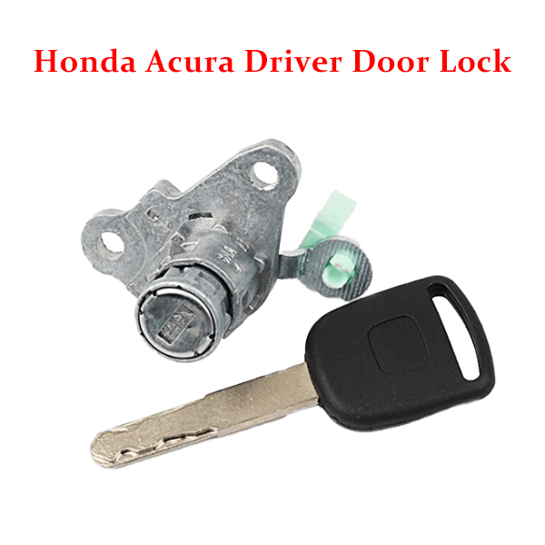 2006-2014 Honda Acura Driver Door Lock Cylinder Coded