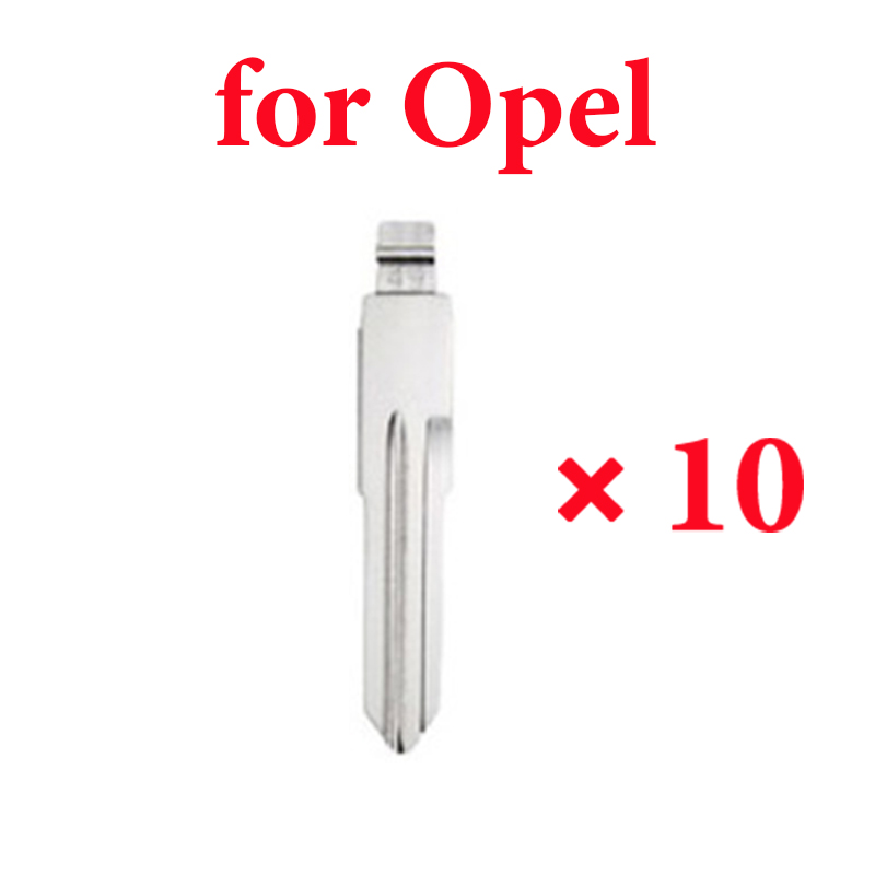 HU46 Left Slot Key Blade for Opel  - Pack of 10 