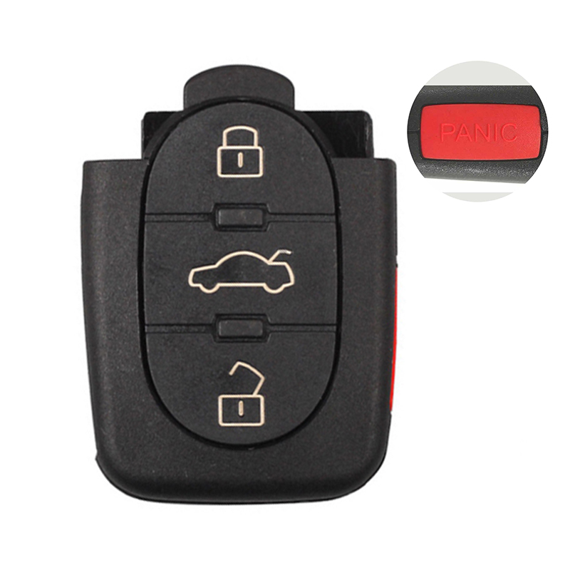 3+1 Buttons 315 MHz Remote Key for Audi - 4D0 837 231E