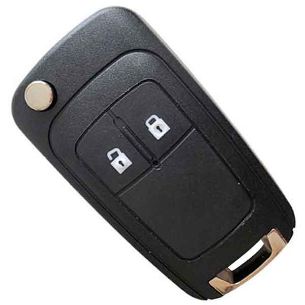 2 Buttons 434 MHz Flip Remote Key for Opel - PCF7937E ID46 