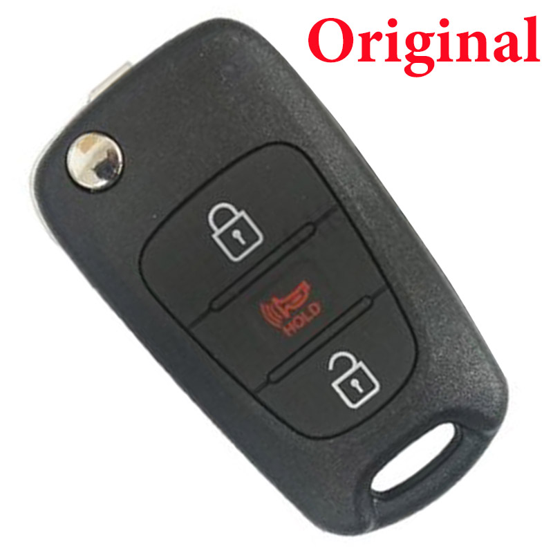 Original 2012-2013 Kia Sportage Flip Key 3 Button