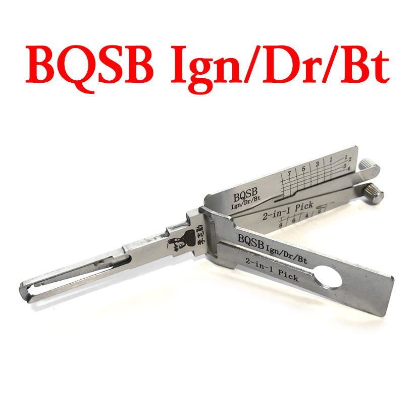 Original LISHI BQSB Ign/Dr/Bt 2 in 1 Auto Pick and Decoder for Baic Saab