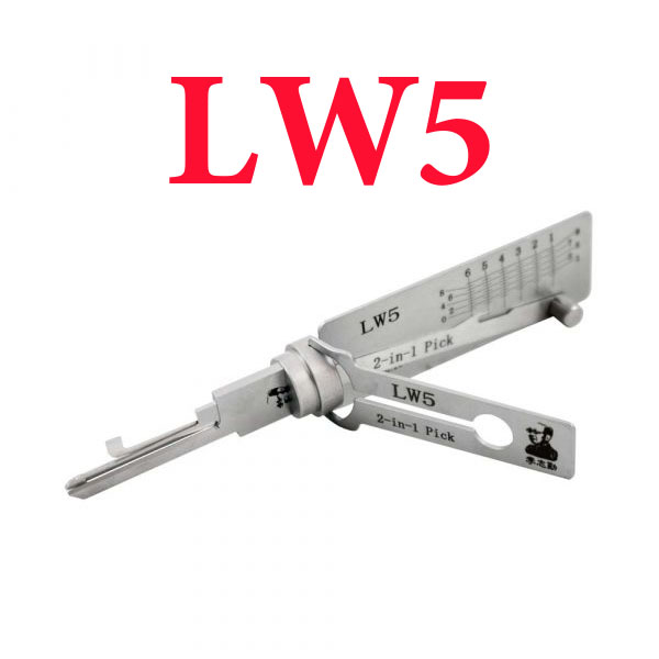 Lishi LW5 2-in-1 Pick & Decoder for Australian Lock