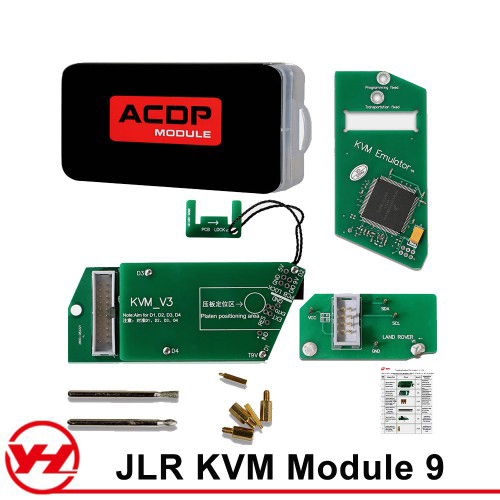 Yanhua Mini ACDP Module 9 Land Rover Key Programming Support JLR KVM from 2011-2019 Add Key & All Key Lost