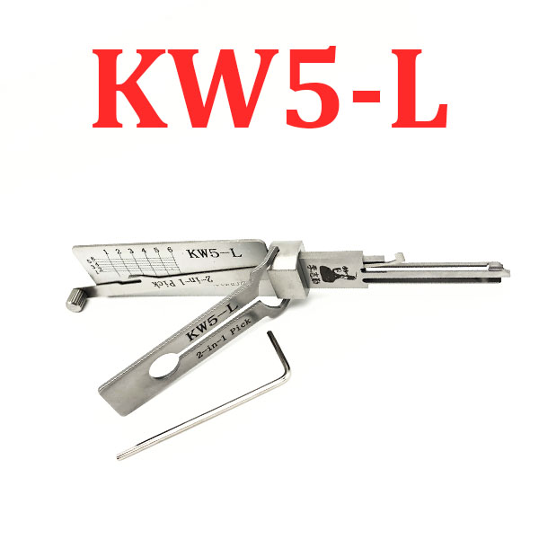 Lishi KW5-L Left-Side Key Reader Locksmith Tool