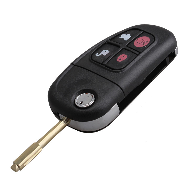 4 Buttons 433 MHz Flip Remote Key for Jaguar