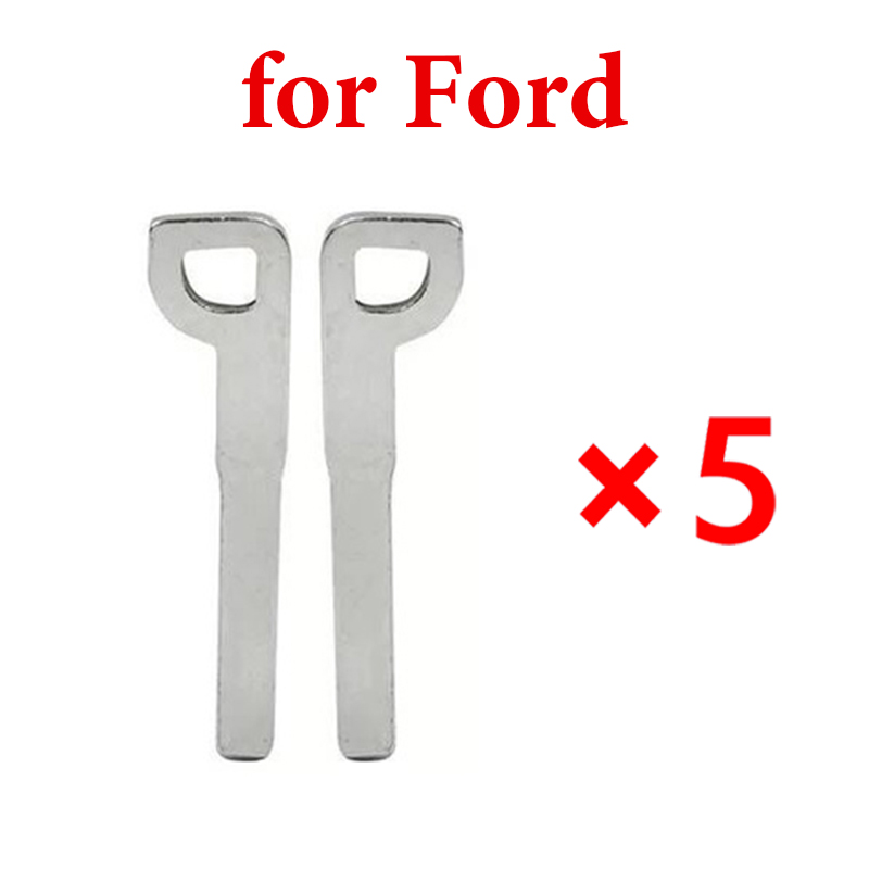 Smart Emergency Key Blade for 2015 Ford Mustang  - Pack of 5