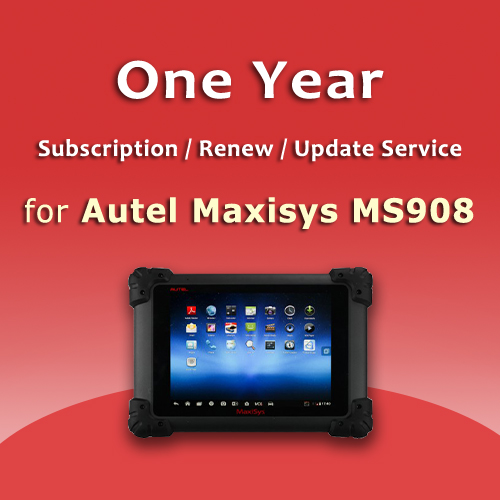 One Year Renew Service for Autel Maxisys MS908 - One Year Subscription