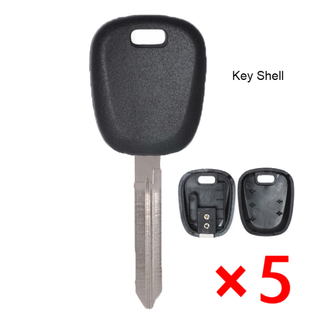 Replacement Transponder Car Key Shell Case Housing for Suzuki Swift Vitara Ignis SX4 Jimny Grand Vitara SX4 Liana - pack of 5 