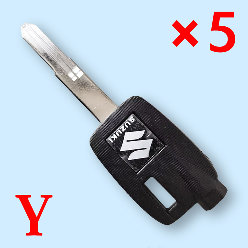 Transponder Key Shell Swift for Suzuki Motorbike - Pack of 5