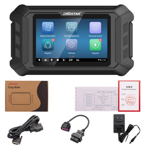 2026 OBDSTAR Diag Mate Intelligent Marine Diagnostic Equipment Code Reading, Code Clearing, Data Flow, Action Test US Version