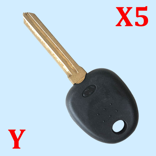 Transponder Key Shell HYN14R for Hyundai Kia - 5pcs