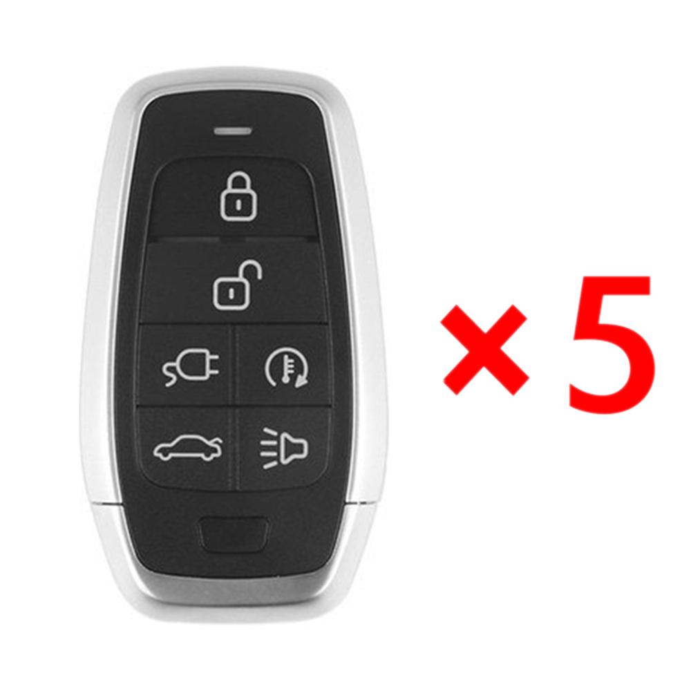 Autel  IKEYAT006FL  Universal Smart Remote Key 6 Buttons - Pack of 5