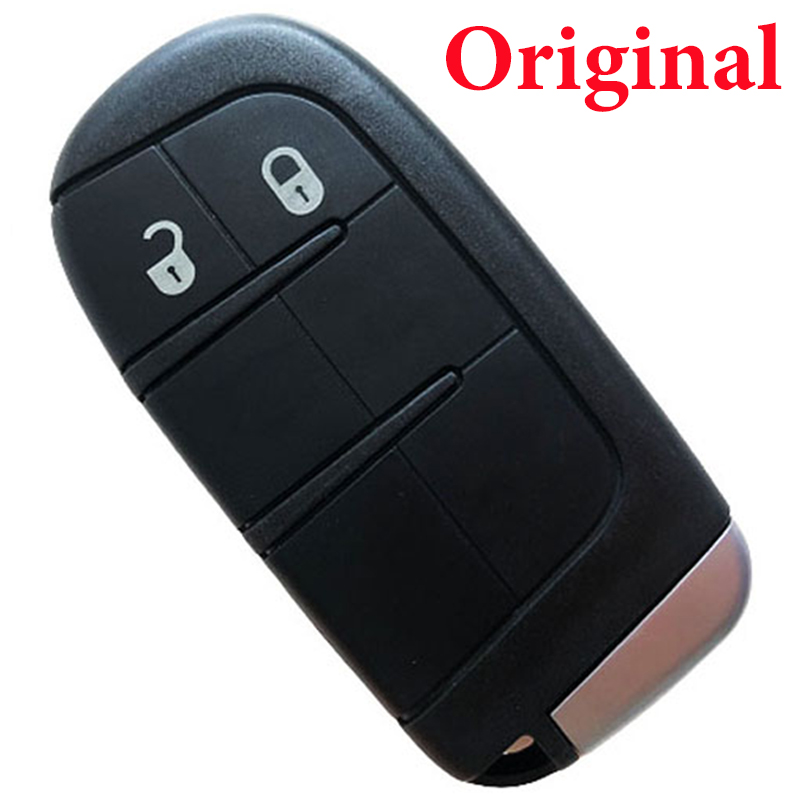 Original 2 Buttons Smart Proximity Key for Jeep Compass - 4A Chip