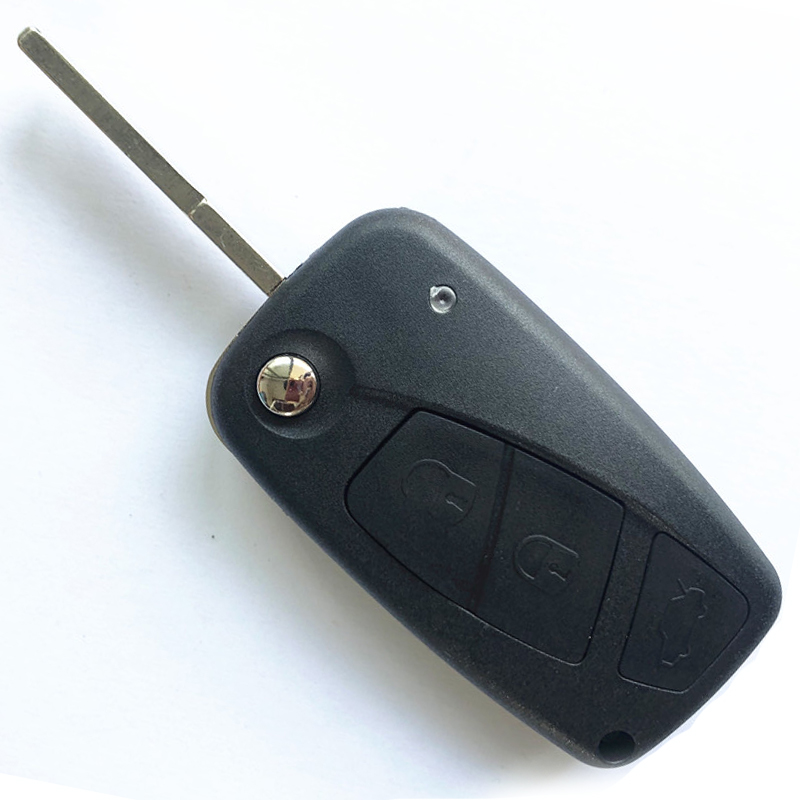 3 Buttons 434 MHz Flip Remote Key for Fiat Florino - Delphi BSI Type 