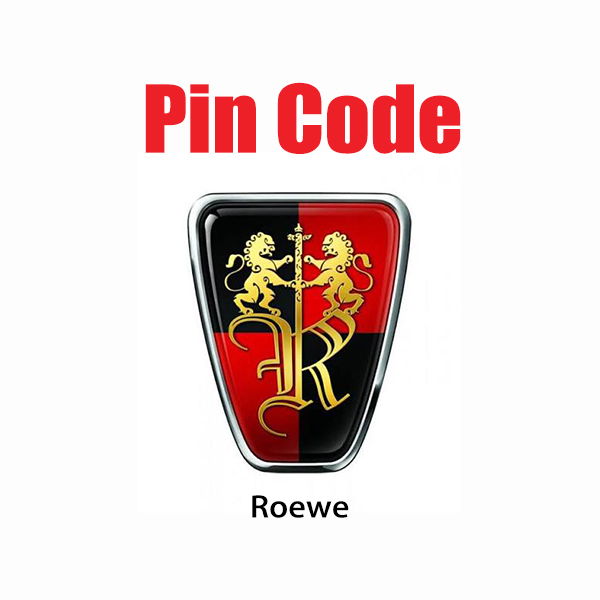 Immo pin code calculation service for Roewe