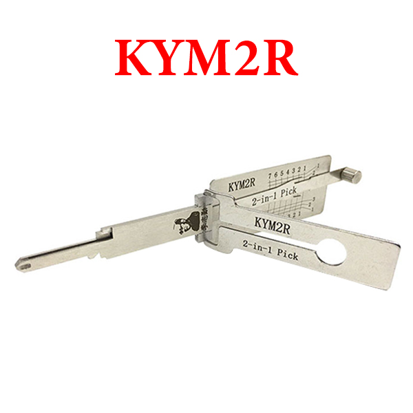 Original Lishi Tools KYM2R KYMCO Scooter / 2-in-1 Pick & Decoder / Reverse / AG