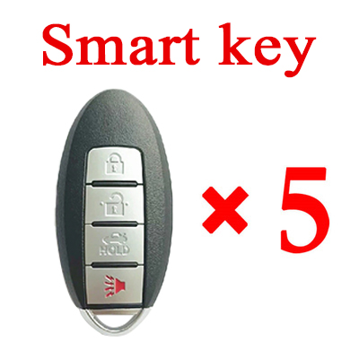 Xhorse VVDI Nissan Type Universal Smart Key - XSNIS2EN XM38  - Pack of 5