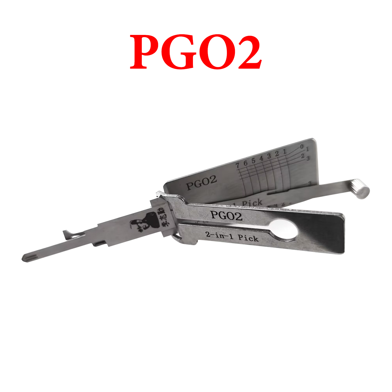 Original Lishi PGO2 Scooters 2-in-1 Pick & Decoder