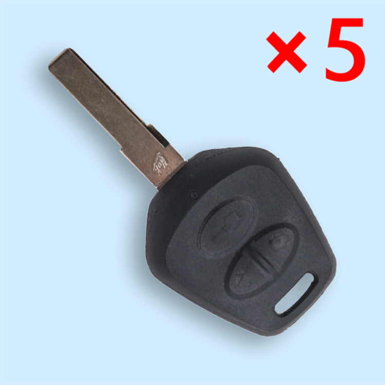 5PCS Remote Key Case Fob 3 Button for Porsche Boxster 911 968 Uncut