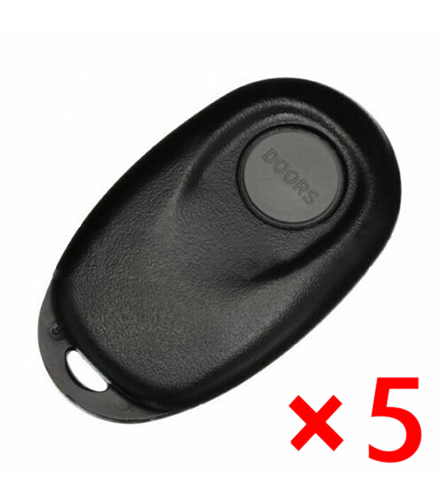 Remote Key Shell Case 1 Button Fob for Toyota Camry Avalon 2000 2001 2002 2003 2004 2005 2006- pack of 5 