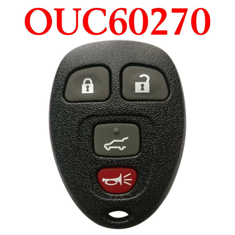 3+1 Buttons 315 MHz Remote Control for GMC Chevrolet - OUC60270