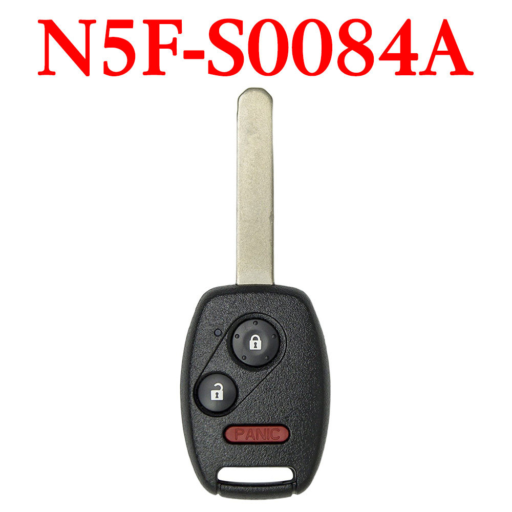 2+1 Buttons 313.8 MHz Remote Key for Honda / Acura 2006-2017 - N5F-S0084A