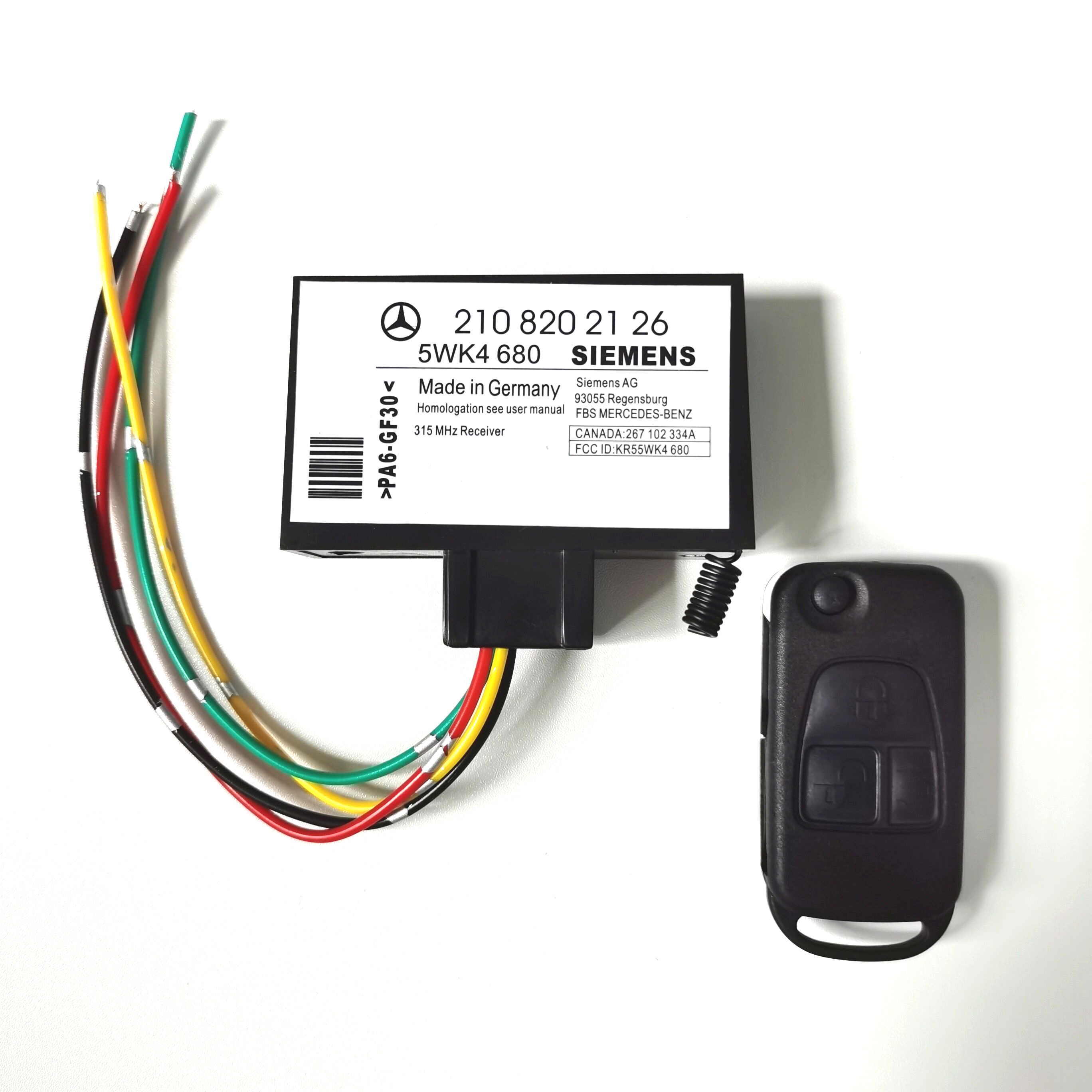 Universal Remote Control Module for Old Benz 
