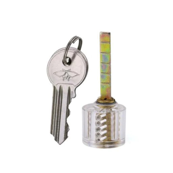 KLOM Transparent 5 Pin Rim Cylinder Practice Lock