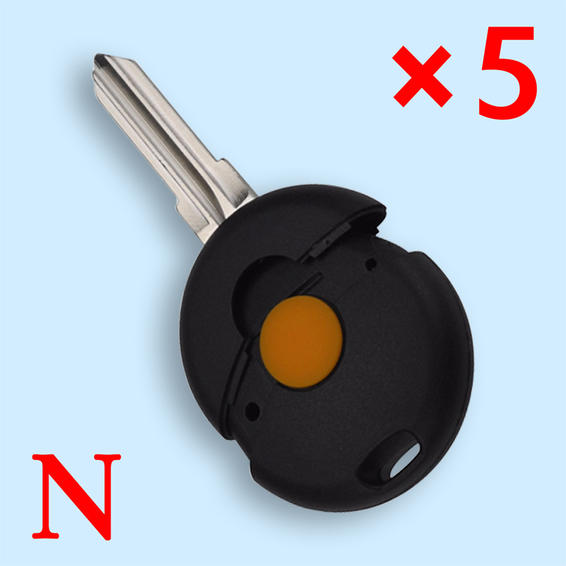1 Button Key Shell for Smart - 5 pcs