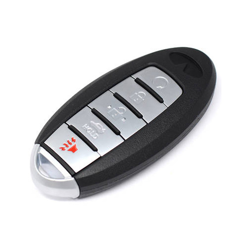 4+1 Button Smart Key Shell Left Battery Type for Infiniti (5 pcs)