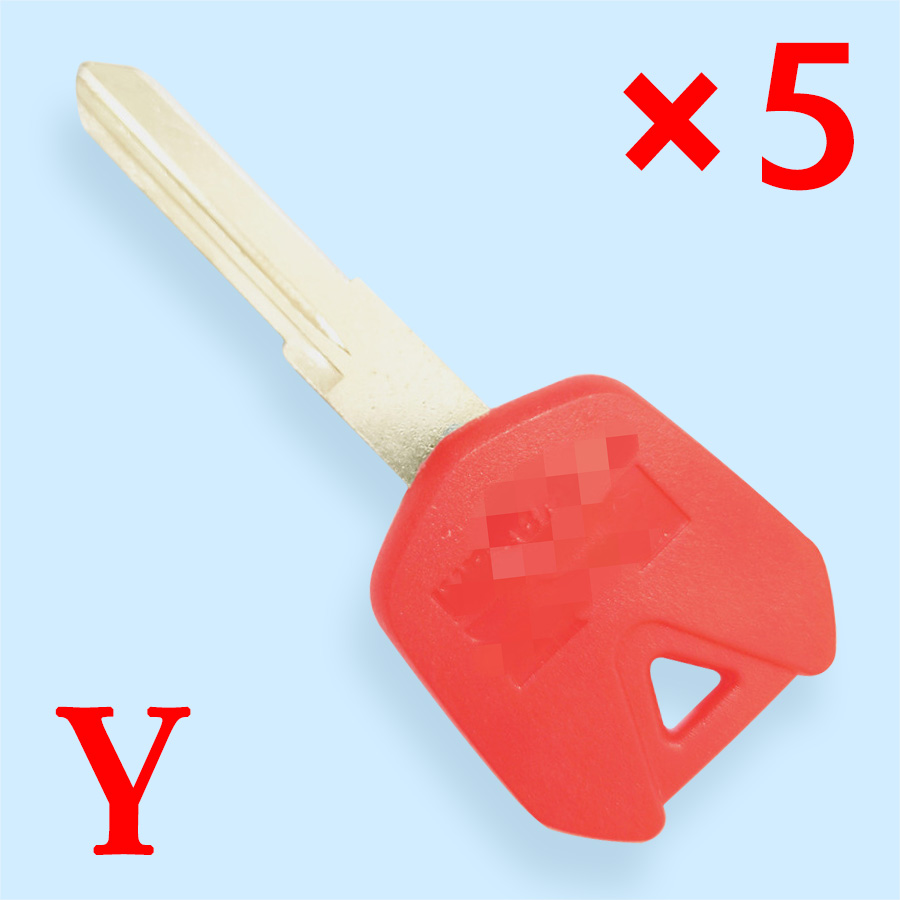 Key Shell for Kawasaki Red color  - Pack of 5